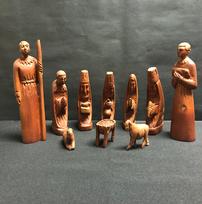 Wooden Nativity Scene 202//204